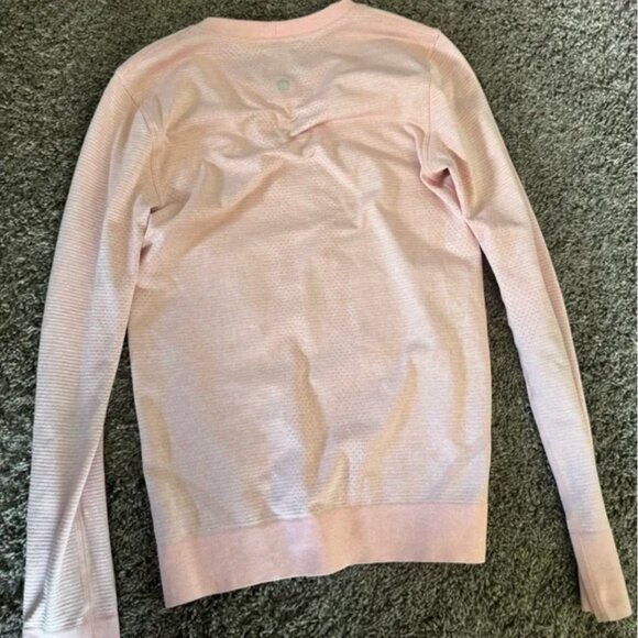 Lululemon Swiftly Long Sleeve Top Pink Size 0 - Picture 1 of 3
